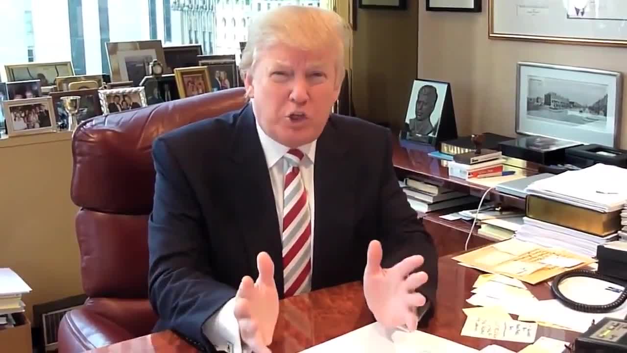 Transcript Quote Trump Vlog Deleted From The Desk Of Donald