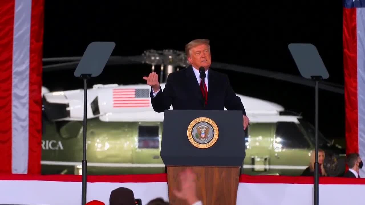 Transcript Quote - Speech: Donald Trump Holds a Political Rally in