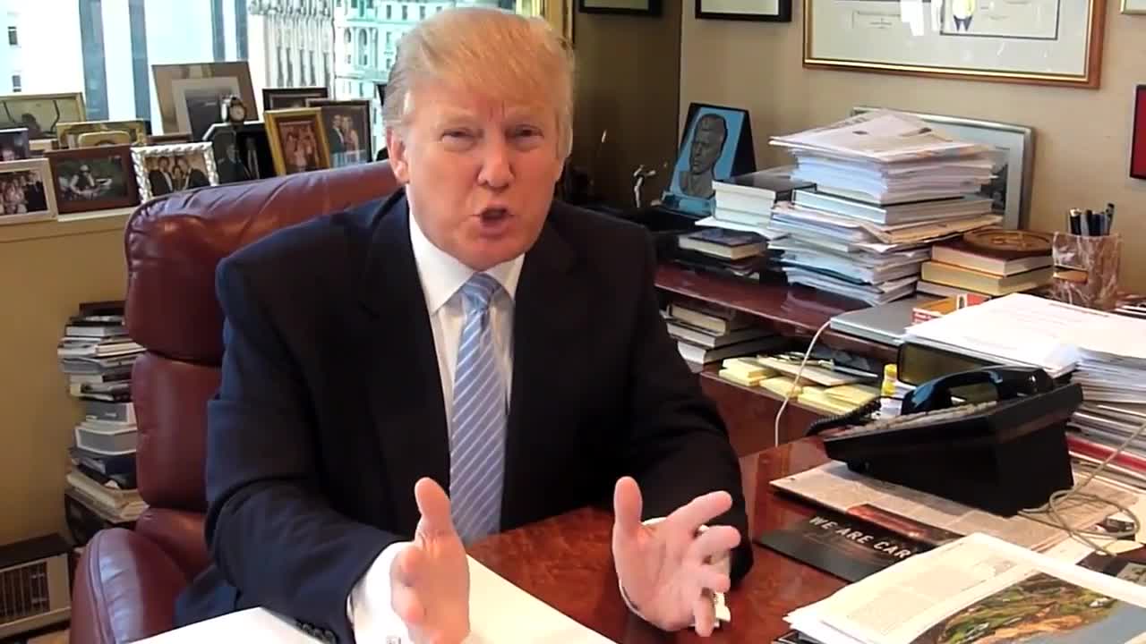 Transcript Quote Donald Trump Vlog Deleted From The Desk Of