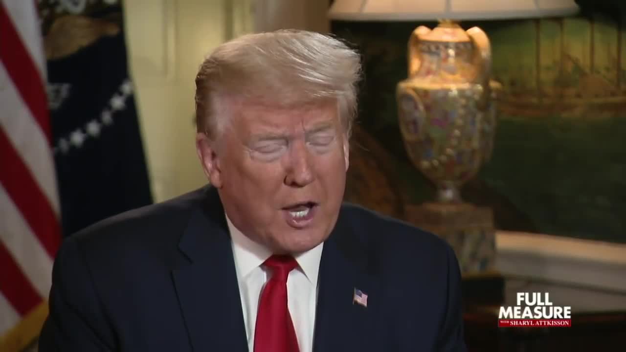 Transcript - Interview: Sharyl Attkisson Interviews Donald Trump on  Sinclair's "Full Measure" - May 24, 2020 | Factba.se